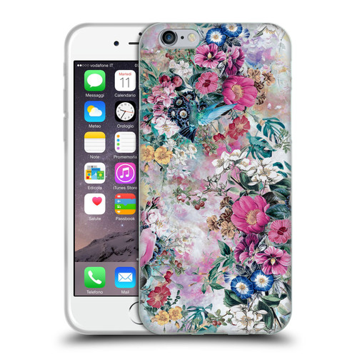 Riza Peker Florals Birds Soft Gel Case for Apple iPhone 6 / iPhone 6s