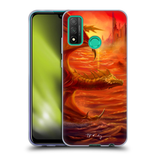 Piya Wannachaiwong Dragons Of Fire Lakeside Soft Gel Case for Huawei P Smart (2020)