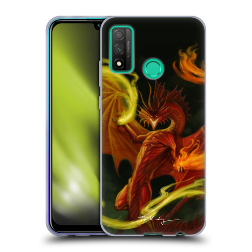Piya Wannachaiwong Dragons Of Fire Magical Soft Gel Case for Huawei P Smart (2020)