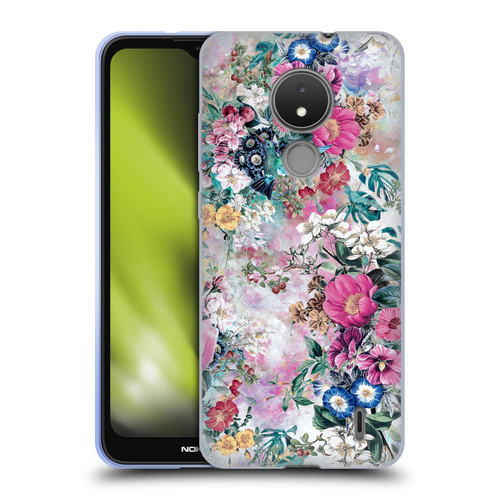 Riza Peker Florals Birds Soft Gel Case for Nokia C21