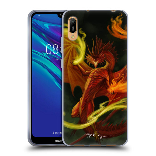 Piya Wannachaiwong Dragons Of Fire Magical Soft Gel Case for Huawei Y6 Pro (2019)