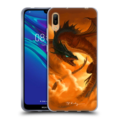 Piya Wannachaiwong Dragons Of Fire Sunrise Soft Gel Case for Huawei Y6 Pro (2019)