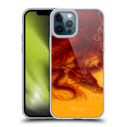 Piya Wannachaiwong Dragons Of Fire Treasure Soft Gel Case for Apple iPhone 12 Pro Max