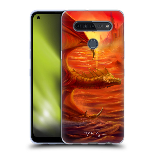 Piya Wannachaiwong Dragons Of Fire Lakeside Soft Gel Case for LG K51S