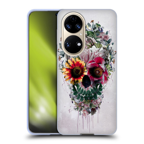 Riza Peker Skulls 6 Sugar Soft Gel Case for Huawei P50