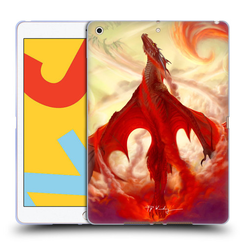 Piya Wannachaiwong Dragons Of Fire Mighty Soft Gel Case for Apple iPad 10.2 2019/2020/2021