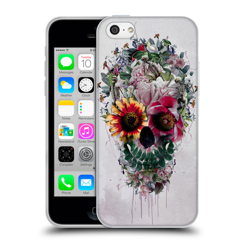 Riza Peker Skulls 6 Sugar Soft Gel Case for Apple iPhone 5c