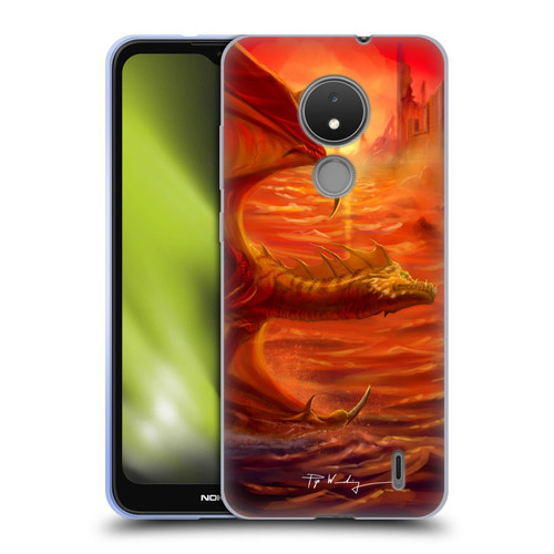 Piya Wannachaiwong Dragons Of Fire Lakeside Soft Gel Case for Nokia C21
