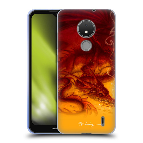 Piya Wannachaiwong Dragons Of Fire Treasure Soft Gel Case for Nokia C21