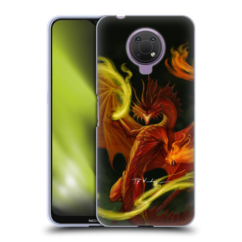 Piya Wannachaiwong Dragons Of Fire Magical Soft Gel Case for Nokia G10