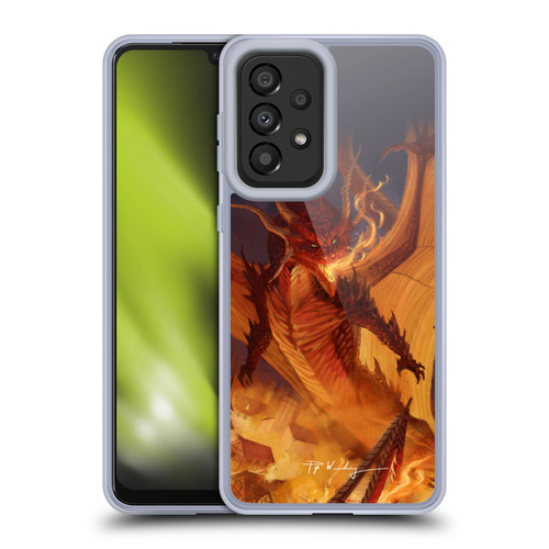 Piya Wannachaiwong Dragons Of Fire Dragonfire Soft Gel Case for Samsung Galaxy A33 5G (2022)