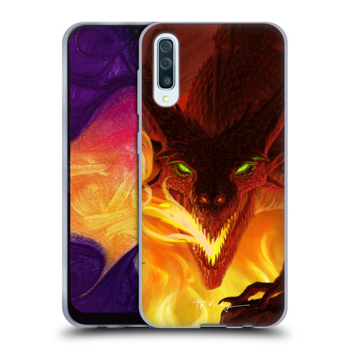 Piya Wannachaiwong Dragons Of Fire Glare Soft Gel Case for Samsung Galaxy A50/A30s (2019)