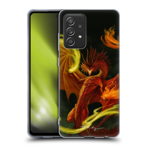 Piya Wannachaiwong Dragons Of Fire Magical Soft Gel Case for Samsung Galaxy A52 / A52s / 5G (2021)