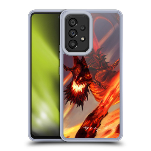 Piya Wannachaiwong Dragons Of Fire Soar Soft Gel Case for Samsung Galaxy A53 5G (2022)