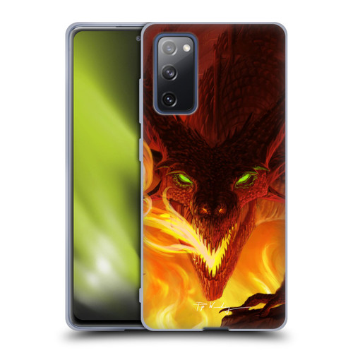 Piya Wannachaiwong Dragons Of Fire Glare Soft Gel Case for Samsung Galaxy S20 FE / 5G