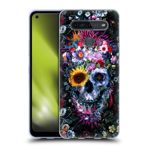 Riza Peker Skulls 9 Skull Soft Gel Case for LG K51S