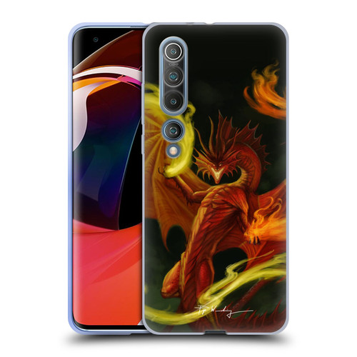Piya Wannachaiwong Dragons Of Fire Magical Soft Gel Case for Xiaomi Mi 10 5G / Mi 10 Pro 5G