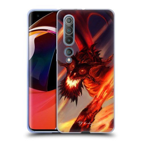 Piya Wannachaiwong Dragons Of Fire Soar Soft Gel Case for Xiaomi Mi 10 5G / Mi 10 Pro 5G