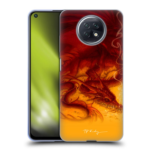 Piya Wannachaiwong Dragons Of Fire Treasure Soft Gel Case for Xiaomi Redmi Note 9T 5G