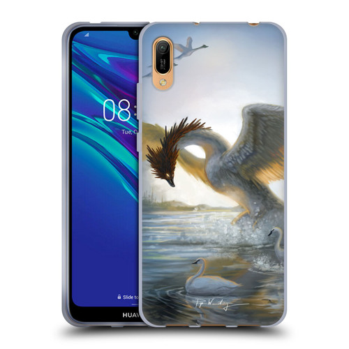 Piya Wannachaiwong Dragons Of Sea And Storms Swan Dragon Soft Gel Case for Huawei Y6 Pro (2019)