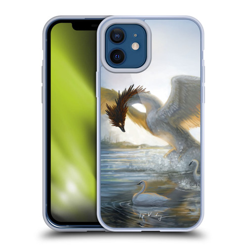 Piya Wannachaiwong Dragons Of Sea And Storms Swan Dragon Soft Gel Case for Apple iPhone 12 / iPhone 12 Pro