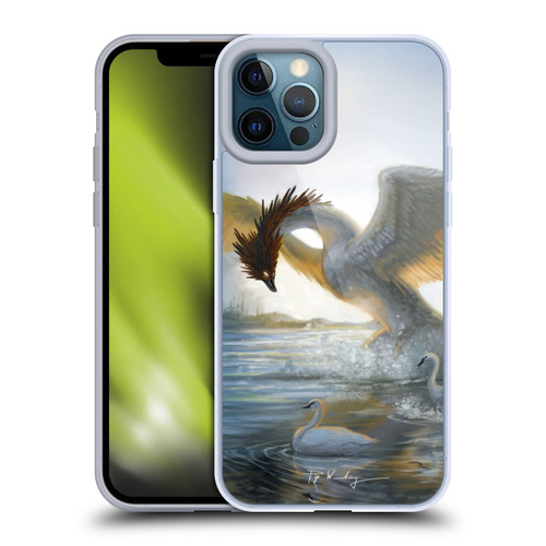 Piya Wannachaiwong Dragons Of Sea And Storms Swan Dragon Soft Gel Case for Apple iPhone 12 Pro Max