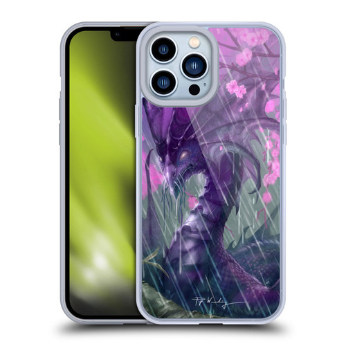 Piya Wannachaiwong Dragons Of Sea And Storms Spring Rain Dragon Soft Gel Case for Apple iPhone 13 Pro Max