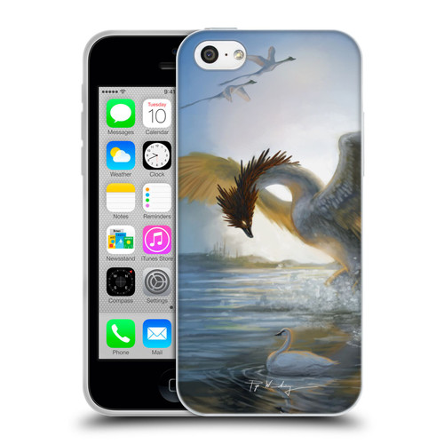 Piya Wannachaiwong Dragons Of Sea And Storms Swan Dragon Soft Gel Case for Apple iPhone 5c