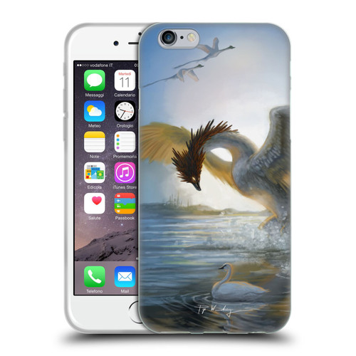 Piya Wannachaiwong Dragons Of Sea And Storms Swan Dragon Soft Gel Case for Apple iPhone 6 / iPhone 6s