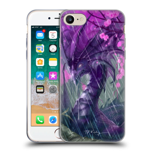 Piya Wannachaiwong Dragons Of Sea And Storms Spring Rain Dragon Soft Gel Case for Apple iPhone 7 / 8 / SE 2020 & 2022