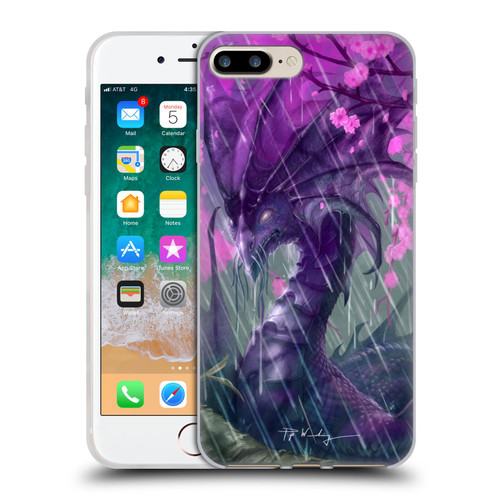 Piya Wannachaiwong Dragons Of Sea And Storms Spring Rain Dragon Soft Gel Case for Apple iPhone 7 Plus / iPhone 8 Plus