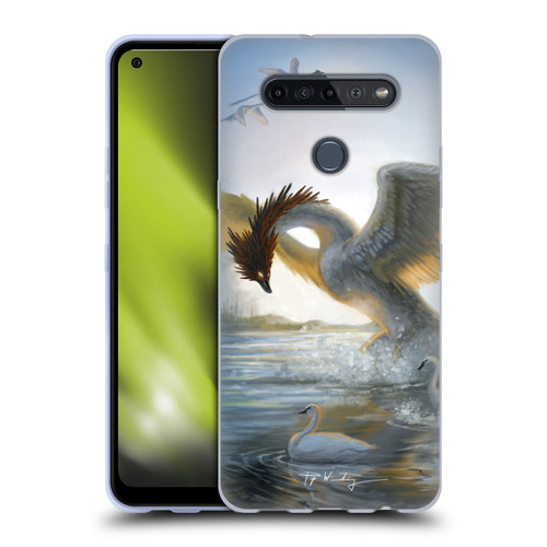 Piya Wannachaiwong Dragons Of Sea And Storms Swan Dragon Soft Gel Case for LG K51S