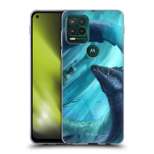 Piya Wannachaiwong Dragons Of Sea And Storms Dragon Of Atlantis Soft Gel Case for Motorola Moto G Stylus 5G 2021