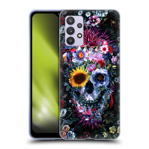 Riza Peker Skulls 9 Skull Soft Gel Case for Samsung Galaxy A32 5G / M32 5G (2021)