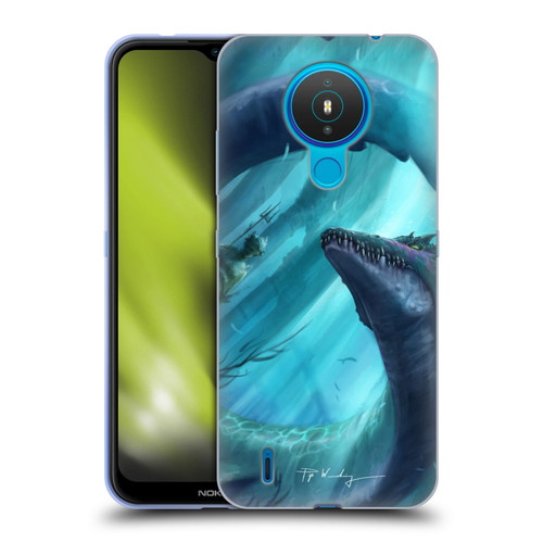 Piya Wannachaiwong Dragons Of Sea And Storms Dragon Of Atlantis Soft Gel Case for Nokia 1.4
