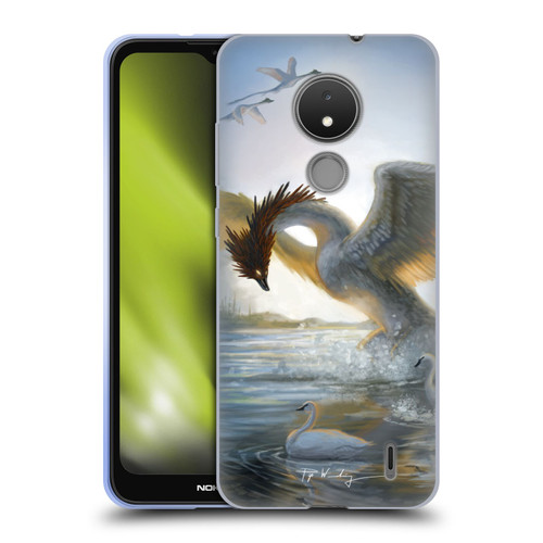 Piya Wannachaiwong Dragons Of Sea And Storms Swan Dragon Soft Gel Case for Nokia C21