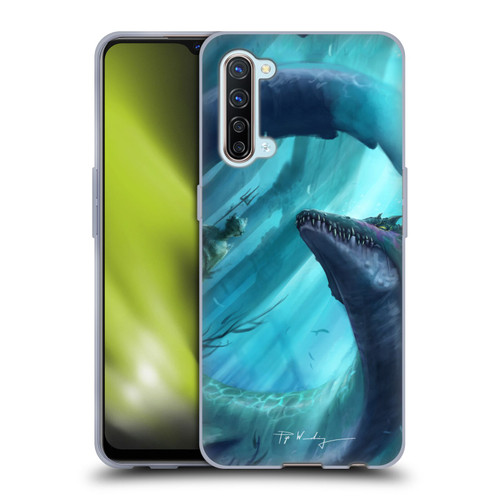 Piya Wannachaiwong Dragons Of Sea And Storms Dragon Of Atlantis Soft Gel Case for OPPO Find X2 Lite 5G