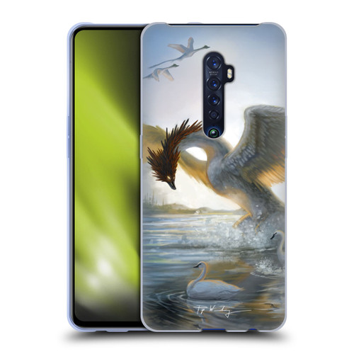 Piya Wannachaiwong Dragons Of Sea And Storms Swan Dragon Soft Gel Case for OPPO Reno 2