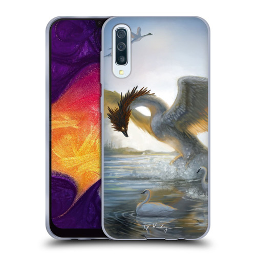 Piya Wannachaiwong Dragons Of Sea And Storms Swan Dragon Soft Gel Case for Samsung Galaxy A50/A30s (2019)