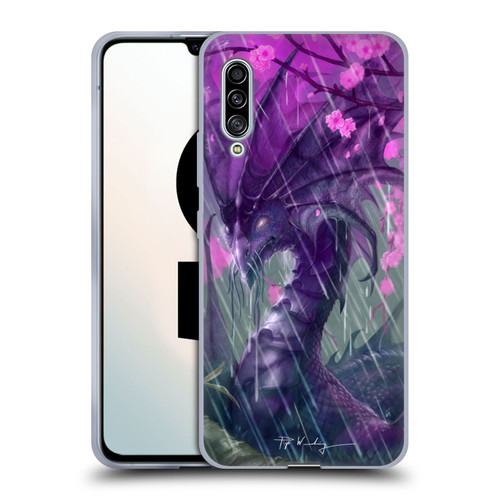 Piya Wannachaiwong Dragons Of Sea And Storms Spring Rain Dragon Soft Gel Case for Samsung Galaxy A90 5G (2019)