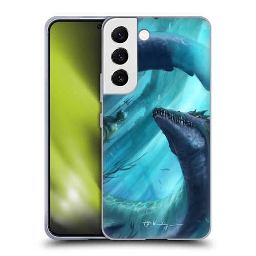 Piya Wannachaiwong Dragons Of Sea And Storms Dragon Of Atlantis Soft Gel Case for Samsung Galaxy S22 5G