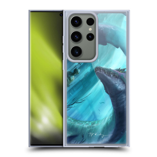 Piya Wannachaiwong Dragons Of Sea And Storms Dragon Of Atlantis Soft Gel Case for Samsung Galaxy S23 Ultra 5G