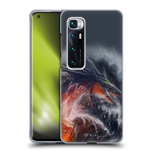 Piya Wannachaiwong Dragons Of Sea And Storms Sea Fire Dragon Soft Gel Case for Xiaomi Mi 10 Ultra 5G