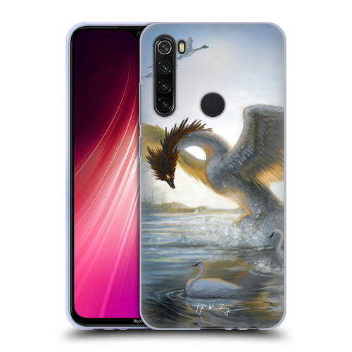 Piya Wannachaiwong Dragons Of Sea And Storms Swan Dragon Soft Gel Case for Xiaomi Redmi Note 8T
