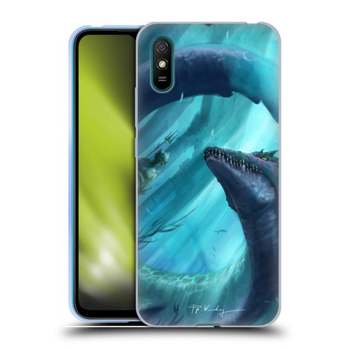 Piya Wannachaiwong Dragons Of Sea And Storms Dragon Of Atlantis Soft Gel Case for Xiaomi Redmi 9A / Redmi 9AT