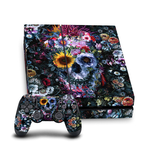 Riza Peker Art Mix Skull Vinyl Sticker Skin Decal Cover for Sony PS4 Console & Controller