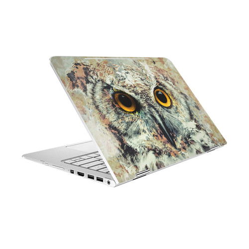 Riza Peker Animals Owl II Vinyl Sticker Skin Decal Cover for HP Spectre Pro X360 G2