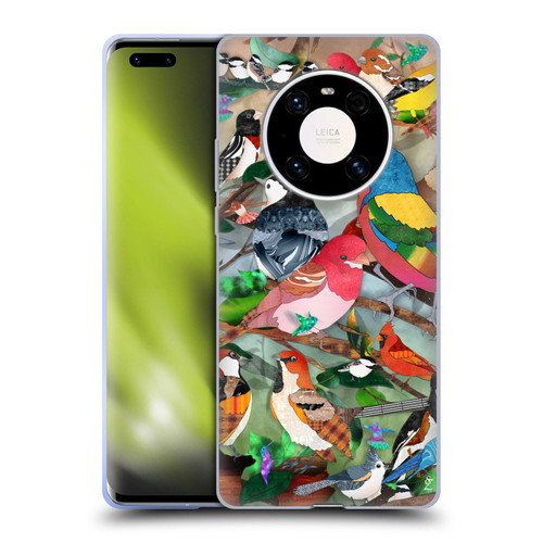 Suzan Lind Birds Medley 2 Soft Gel Case for Huawei Mate 40 Pro 5G