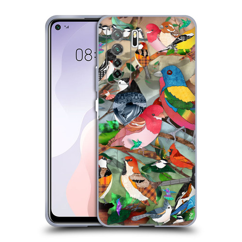 Suzan Lind Birds Medley 2 Soft Gel Case for Huawei Nova 7 SE/P40 Lite 5G