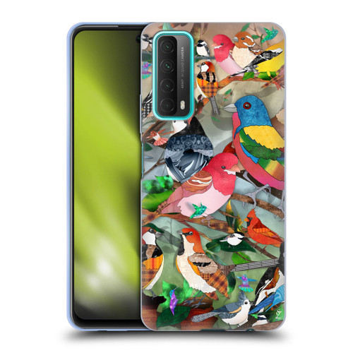 Suzan Lind Birds Medley 2 Soft Gel Case for Huawei P Smart (2021)